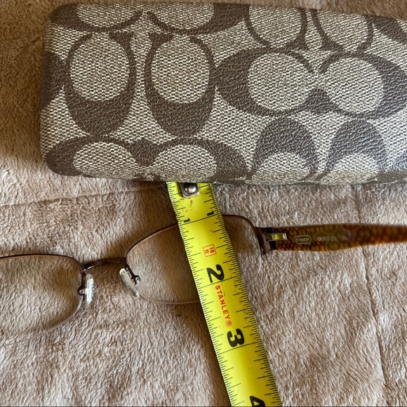 COACH “Adalaide” 223 Tan Eyeglasses Frame  51-18-135 - Picture 6 of 16